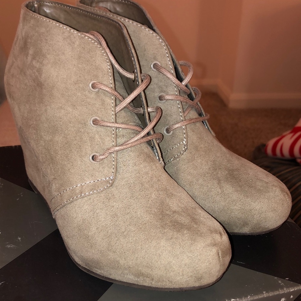 Wedge Booties - Picture 2 of 6